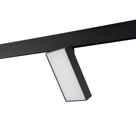 Faretto quadrato orientabile per binario magnetico 48V 18W CRI90 - OSRAM - De Sanctis Light and Design