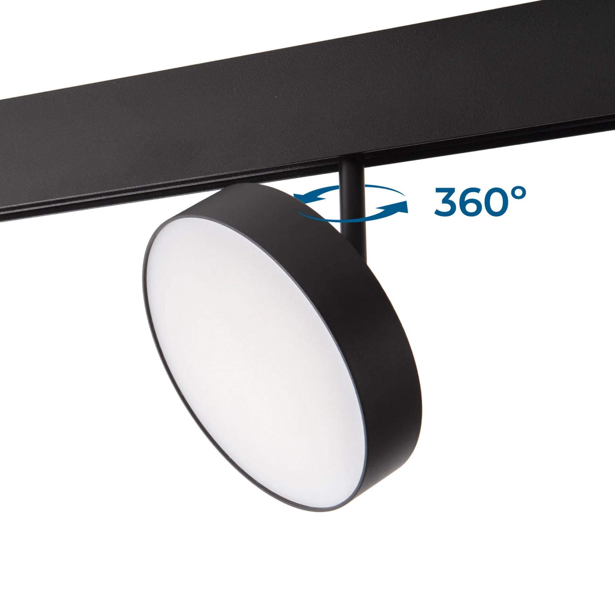 Lampada circolare LED orientabile per binario magnetico 48V 18W CRI90 - UGR18 - OSRAM - De Sanctis Light and Design - immagine 6