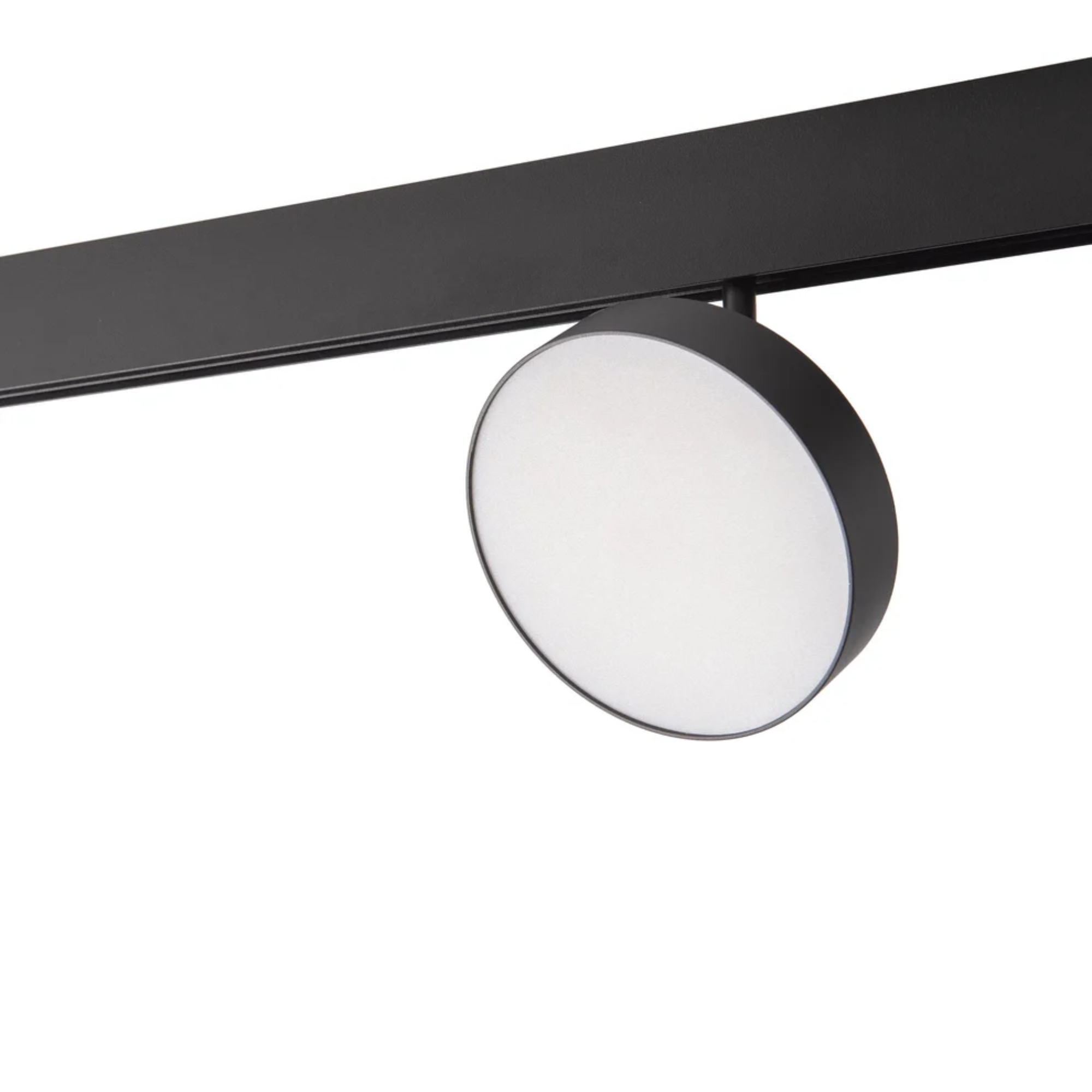 Lampada circolare LED orientabile per binario magnetico 48V 18W CRI90 - UGR18 - OSRAM - De Sanctis Light and Design