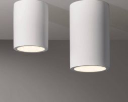 Plafoniera Grandi Dimensioni : Porta faretto in gesso lampada a plafone moderno gu plafoniera